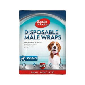 Portable and Simple Male Dog Diapers for Incontinence and Excitable Urination Relief