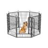 Portable and Versatile Metal Dog Exercise Pen with Doors for Large Medium Small Dogs