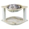 Post Scratching Post Cat Bed with Plush Hammock for Indoor Cats