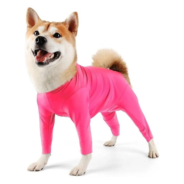 Post-Surgery Dog Onesie with Long Sleeve and Legs for Comfort and Protection