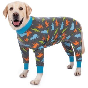 Post-Surgical Recovery Suit for Large Dogs with Spayed Abdominal Wounds Protector Onesie