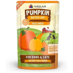 Potato-Free and Gluten-Free Pumpkin Puree Supplement for Pets