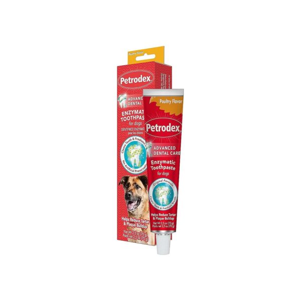 Poultry Flavor Enzymatic Toothpaste for Dog Teeth Cleaning and Plaque Reduction