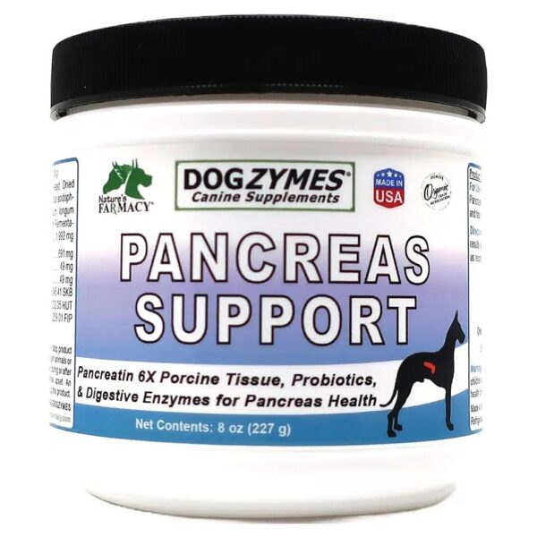 Powdered Pancreas Support for Pets with Porcine Sourced Enzymes