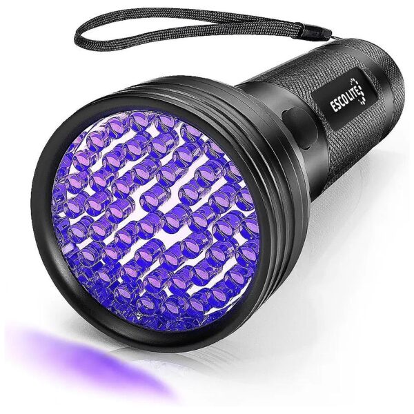 Power-packed UV Blacklight Flashlight for Pet Urine Detection and Bed Bug Identification