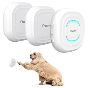 Powered Dog Bell for Potty Training with Adjustable Ring Duration and Volume