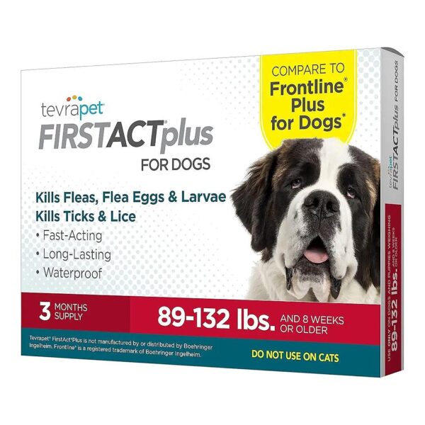 Powerful Flea and Tick Repellent for Giant Dogs with Super Active Ingredients