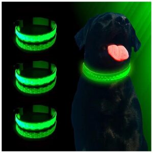 Practical LED Glowing Pet Collar for Small Medium and Large Dogs