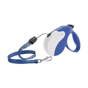 Practical and Durable Dog Lead with 5 Metre Retractable Cord Blue