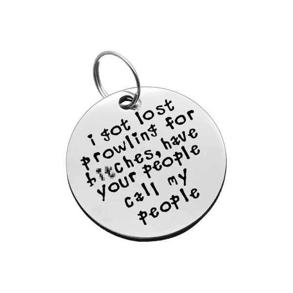 Practical and Funny Stainless Steel Pet Tag for Dog or Cat Identification