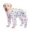 Pre-Surgical Recovery Dog Jumpsuit for Large Dogs with Reduced Shedding Hair