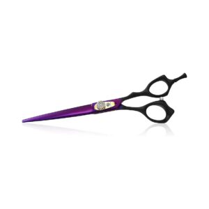 Premium 0/0 inch Pet Grooming Scissors with Ergonomic Design for Comfortable Cutting