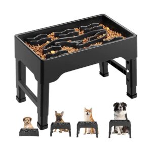 Premium ABS Material Elevated Dog Food Bowl Stand for Large and Extra Large Dogs