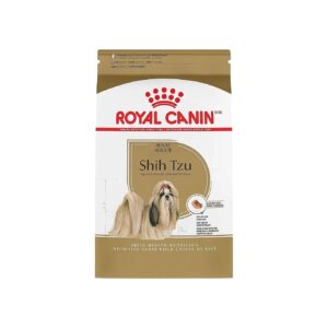 Premium Adult Dry Dog Food for Purebred Shih Tzus with Short Coats