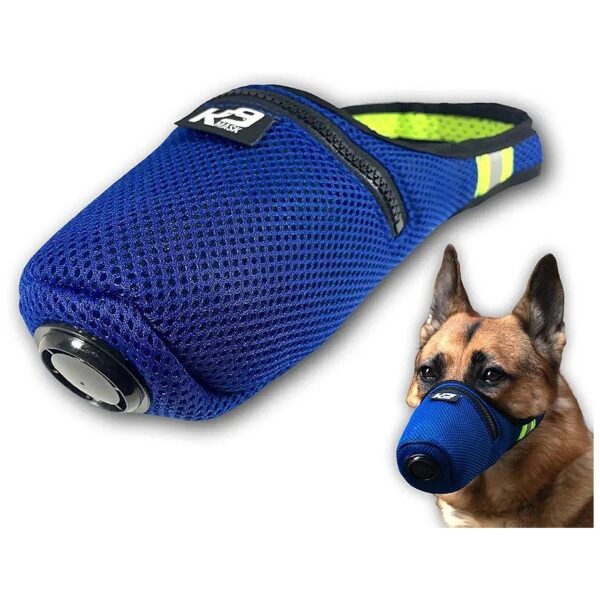 Premium Air Filter Mask for Dogs with Micro Particle Filtering Technology and PM5 Refills