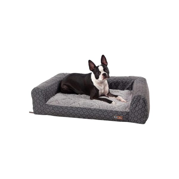 Premium Air Sofa Inflatable Dog Bed with Adjustable Firmness and Support for Small Breeds