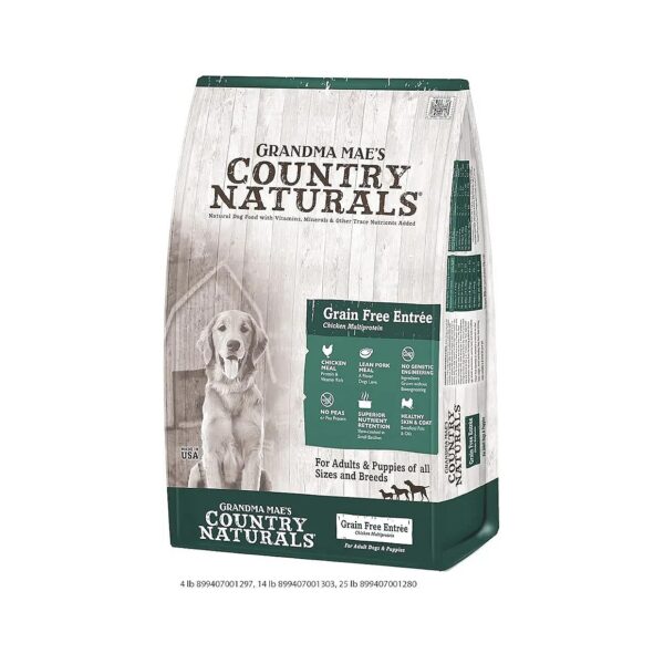 Premium All Natural Dog Food Grain Free for Adult Pets No Corn or Soy