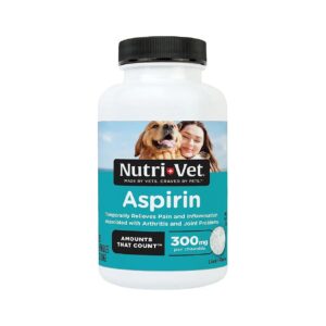 Premium Aspirin Tablets for Medium to Large Dogs with Joint Pain Relief