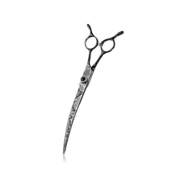 Premium Curved Dog Scissors with Convex Blades and Razor Sharp Stainless Steel Edge