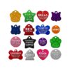 Premium Customizable Pet ID Tags with Anodized Aluminum Material and Custom Text Options