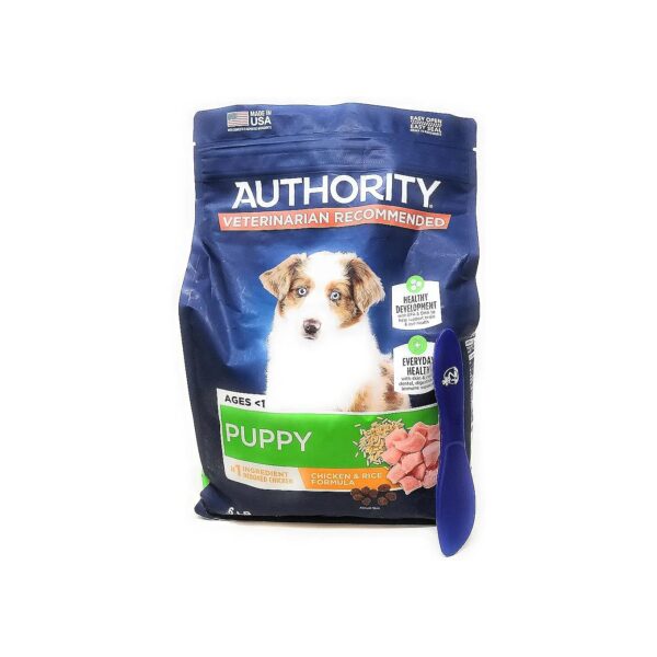 Premium Deboned Chicken and Rice Dry Food for Puppies with Spatula for Optimal Nutrition