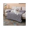 Premium Dog Bed with Bolster and Removable Washable Cover for Large Breeds