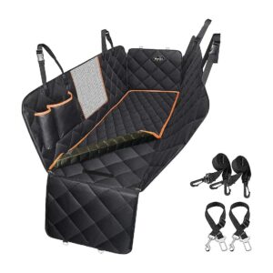 Premium Dog Car Seat Cover with Waterproof Materials and Adjustable Harness for Pets