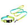 Premium Dog Collar and Leash Set with Adjustable Buckle for Medium Dogs