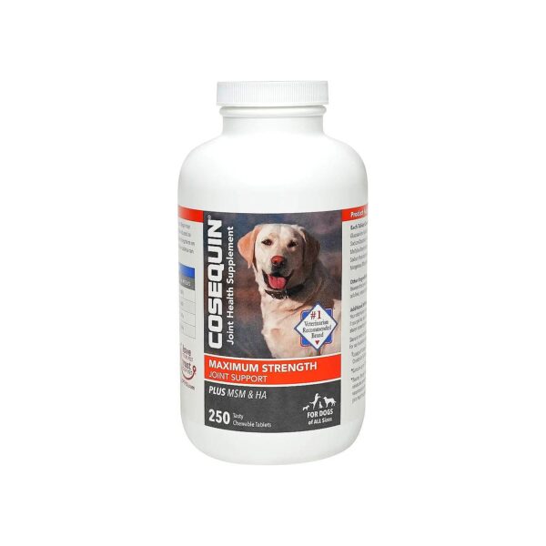 Premium Dog Joint Health Supplement with Glucosamine Chondroitin MSM and Hyaluronic Acid