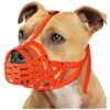 Premium Dog Muzzle for Large Breed Dogs Preventing Biting and Scavenging