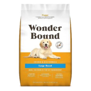 Premium Dry Dog Food for High-Energy Puppies with Real Chicken and Whole Grains