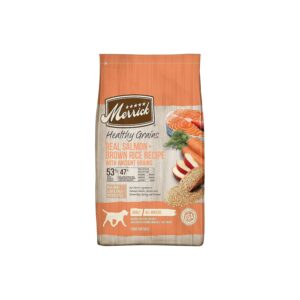 Premium Dry Dog Food with Salmon and Brown Rice for Healthy Digestion