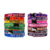 Premium Embroidered Dog Collar with Customizable Text in Small Size for 10-14" Neck