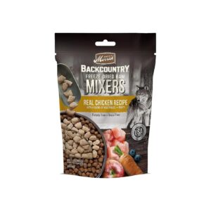 Premium Freeze-Dried Raw Grain Free Adult Dog Food Mixers with Real Deboned Chicken