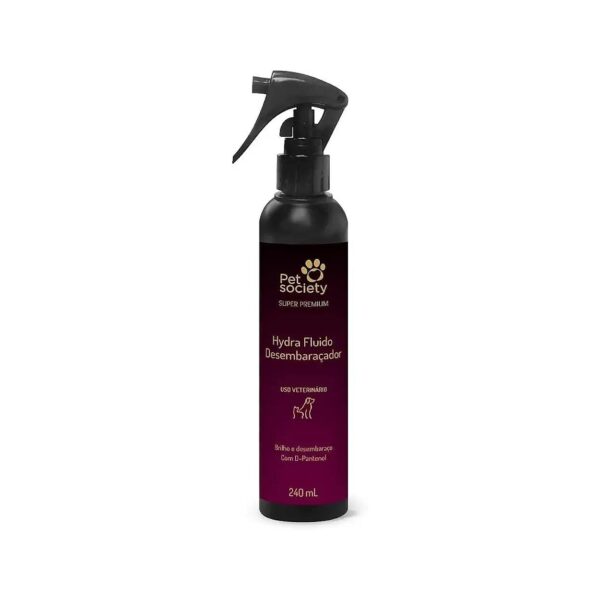 Premium Gentle Detangling Fluid for Dogs and Cats 8 oz Liquid Volume