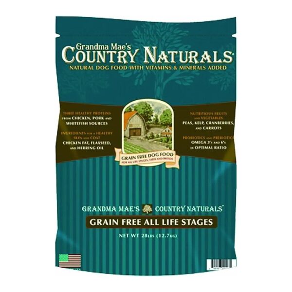 Premium Grain Free Dog Food with No Corn Soy Wheat Gluten Dairy Ethoxyquin Ingredients