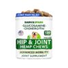 Premium Hemp Soft Chews for Dog Joints - Glucosamine and Chondroitin for Maximum Relief