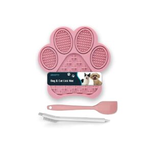 Premium Lick Pad for Dogs and Cats with Suction Cups for Mess-Free Licking