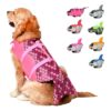 Premium Mermaid Design Dog Life Vest for Small and Large Dogs Swimming and Pool