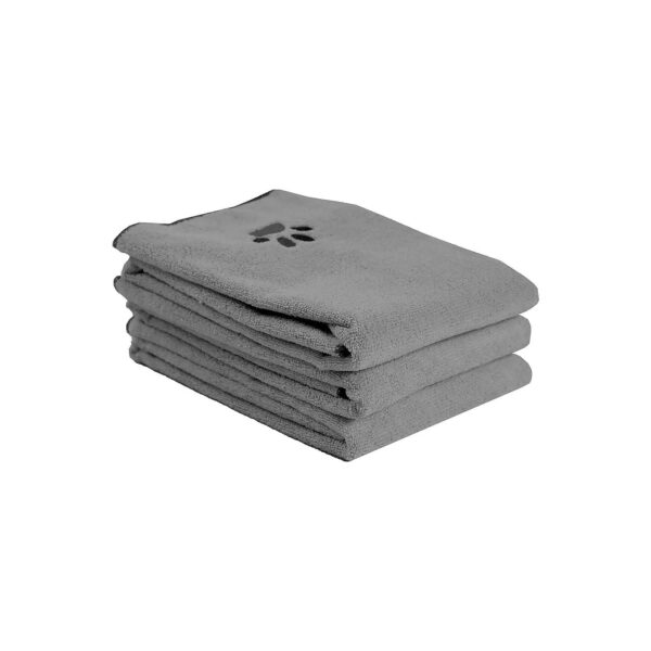 Premium Microfiber Pet Towel 3-Pack with Fast-Drying Properties