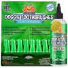 Premium Oral Care for Puppies, Kittens, and Adult Pets with Silicone Bristles