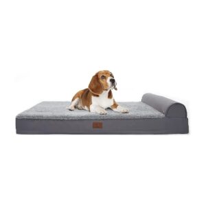 Premium Orthopedic Pet Bed with 3-Inch Thick Egg-Crate Foam Base for Large Dogs