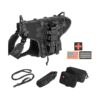 Premium Outdoor Dog Training Kit with Tactical Dog Vest Harness and Adjustable Leash