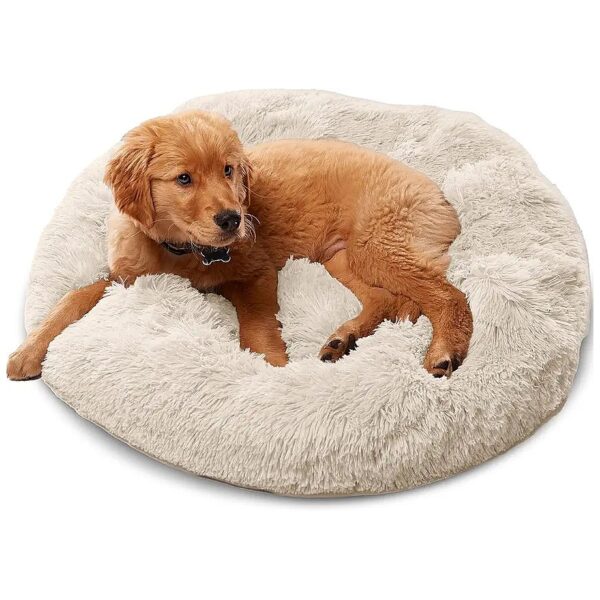 Premium Plush Dog Bed for Small and Medium Dogs - Portability and Comfort Guaranteed