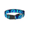 Premium Polyester Martingale Dog Collar with Tie Dye Swirl Design