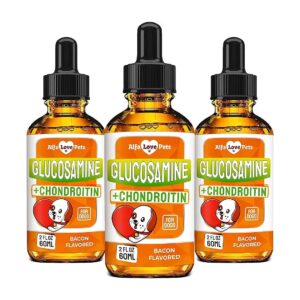 Premium Quality Liquid Glucosamine Supplement for Small Dogs Joint Health and Comfort