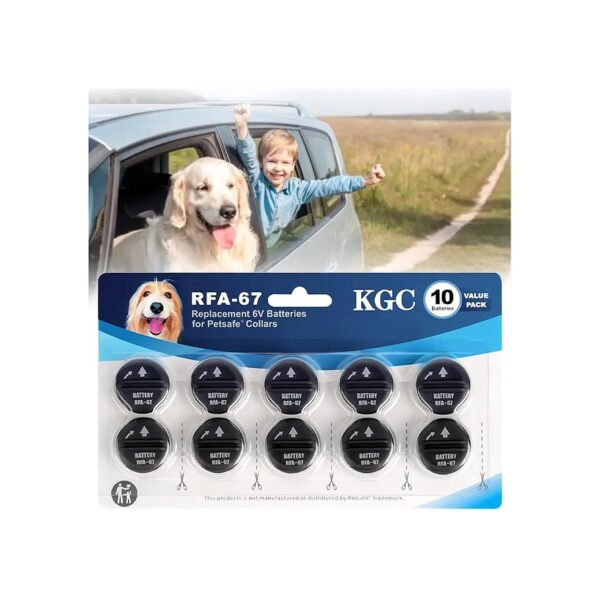 Premium Replacement Battery for PetSafe RFA-67 Dog Collar Systems