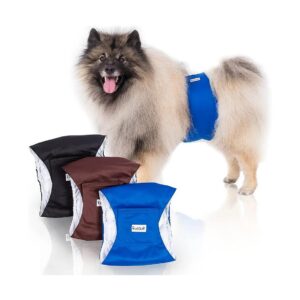 Premium Reusable Male Dog Diapers for Large Dogs Set of 3