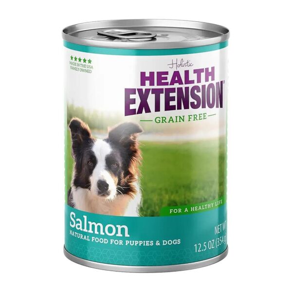 Premium Salmon Dog Food Wet Canned for All Life Stages and Breeds