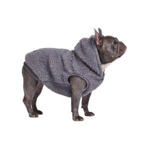 Premium Sherpa Dog Coat for Dogs with Broad Chests in X-Large Size